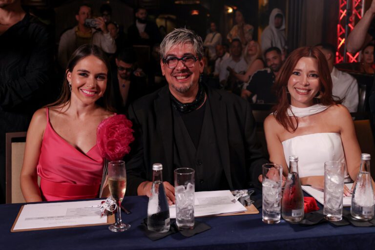 Los encargados de evaluar el desempeño de las candidatas fueron Katerina Sagardía, Francheska De Jesús y Clark Ivor. (Jean Ayala / Wapa Digital)