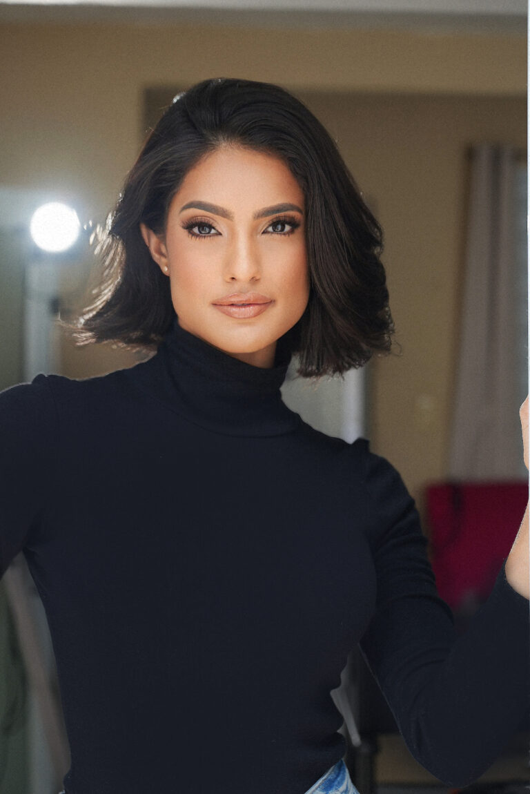 Karla Guilfú, Miss Universe Puerto Rico 2023 y Top 5 en Miss Universe. Actualmente es estudiante de psicología en práctica y fundadora de Comencemos a Sanar, una iniciativa dedicada a promover el bienestar emocional en Puerto Rico. Ganadora de la primera temporada del reality ¡Claro que Baila!, Karla es una mujer apasionada por la moda, la belleza, los deportes y la conexión con la naturaleza. A través de su trabajo, se ha convertido en una voz activa en temas de salud mental, inspirando a otros a vivir con propósito y en bienestar.